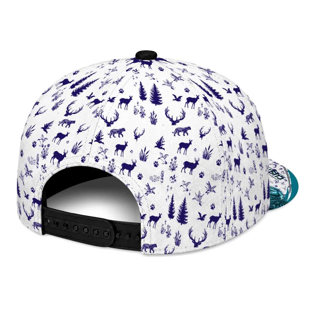 charlotte-hornets-cap-customized-toile-pattern-teal-white-fashion-forward.webp