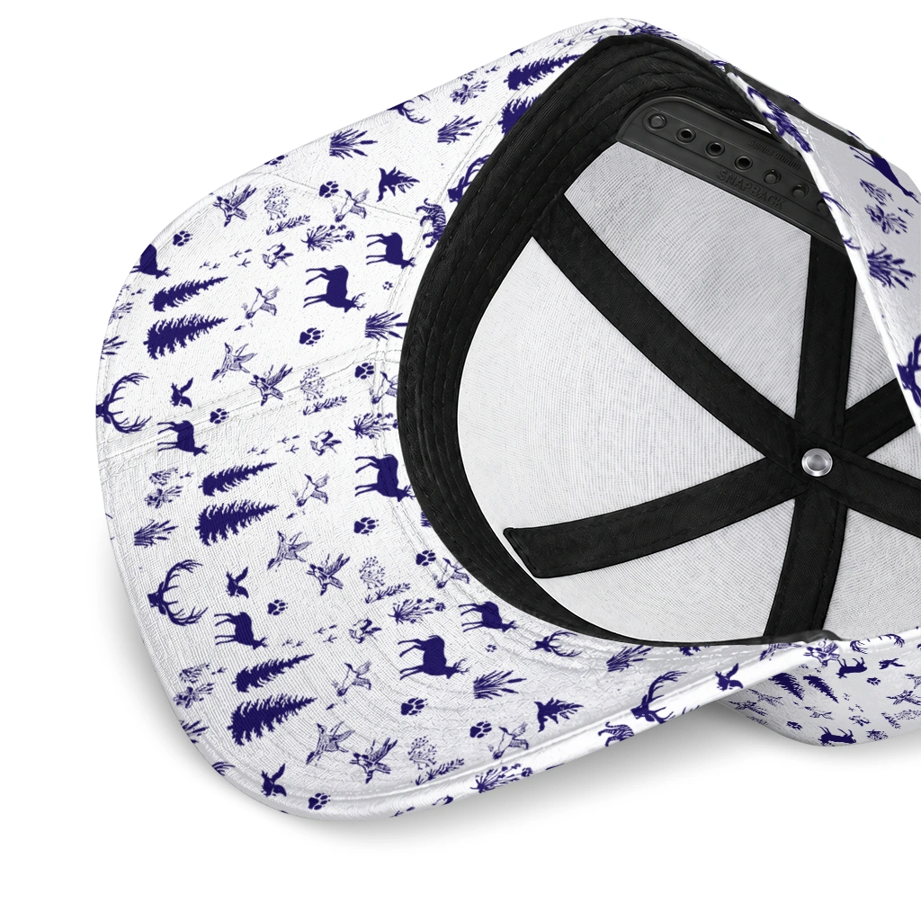 charlotte-hornets-cap-customized-toile-pattern-teal-white-high-quality.webp