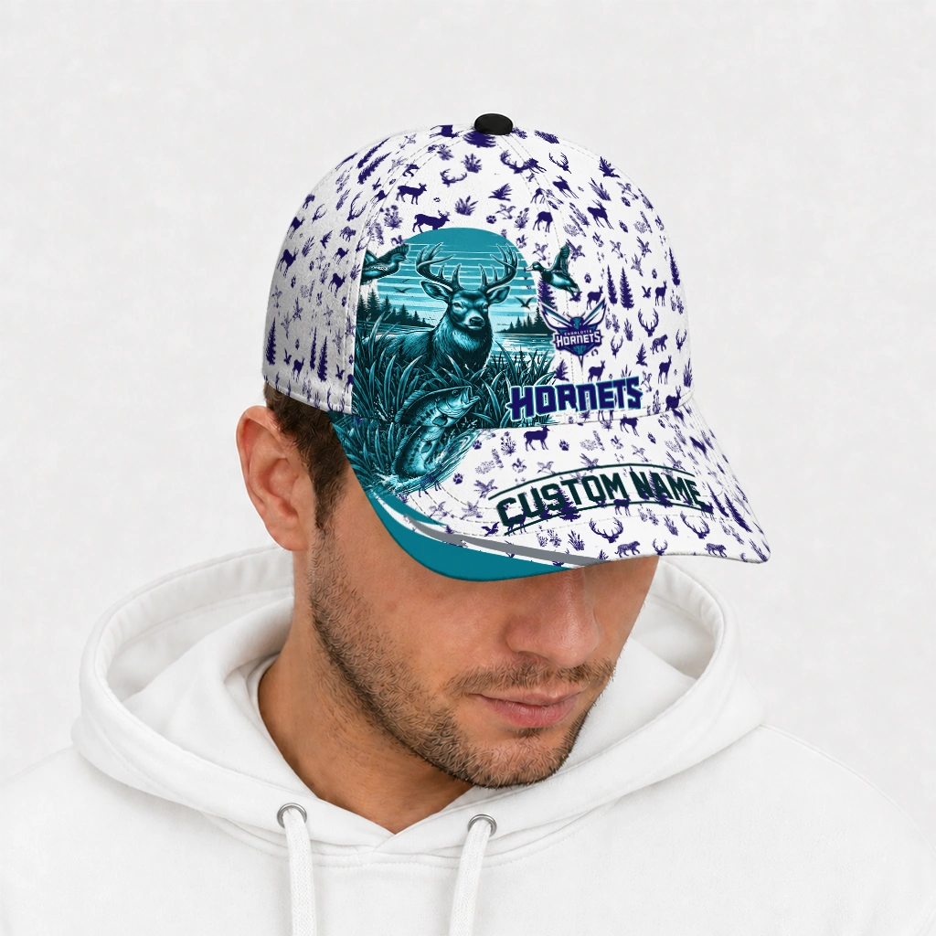 charlotte-hornets-cap-customized-toile-pattern-teal-white-new-arrival.webp