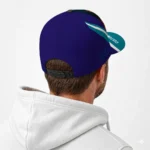 charlotte-hornets-cap-personalized-blazing-fire-teal-best-selling.webp