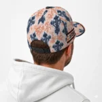 chicago-bears-cap-custom-damask-pattern-blue-white-best-selling.webp