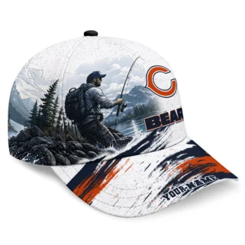Chicago Bears Cap - Customized Photo Realistic Blue White