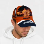 chicago-bears-cap-personalized-blazing-fire-blue-best-selling.webp