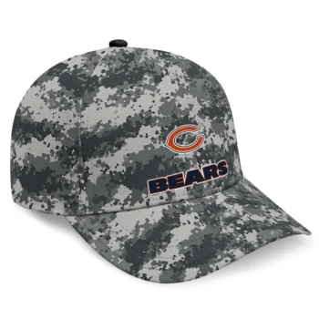 Chicago Bears Cap - Personalized Digital Camo Gray