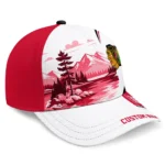 chicago-blackhawks-cap-custom-flat-illustration-red-white-best-selling.webp