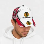chicago-blackhawks-cap-customized-grunge-cross-red-white-best-selling.webp