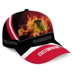 chicago-blackhawks-cap-personalized-blazing-fire-red-best-selling.webp