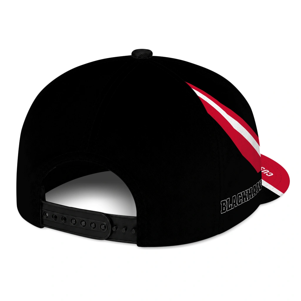 chicago-blackhawks-cap-personalized-blazing-fire-red-fashion-forward.webp