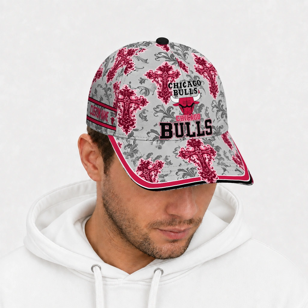 chicago-bulls-cap-customized-damask-pattern-red-white-new-arrival.webp