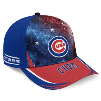 Chicago Cubs Cap - Custom Galaxy Nebula Blue