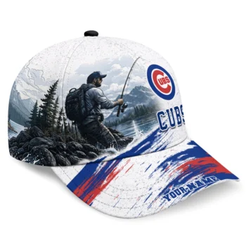 Chicago Cubs Cap - Custom Photo Realistic Blue White