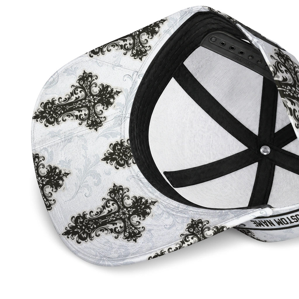 chicago-white-sox-cap-custom-damask-pattern-black-white-high-quality.webp
