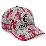 cincinnati-bearcats-cap-custom-damask-pattern-red-white-best-selling.webp