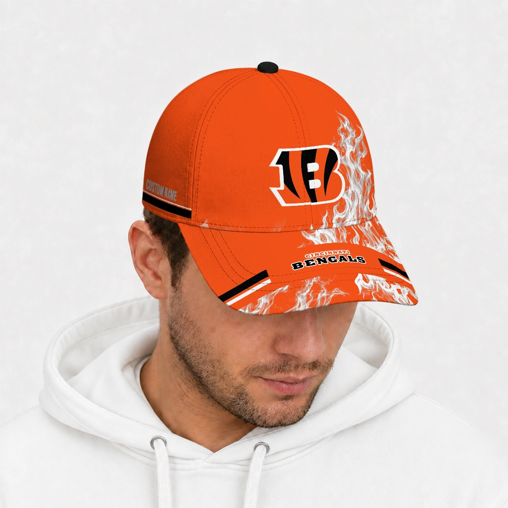 cincinnati-bengals-cap-customized-smoke-flames-orange-new-arrival.webp