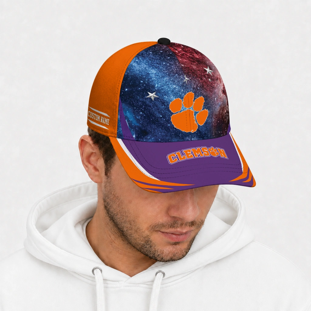 clemson-tigers-cap-customized-galaxy-nebula-orange-new-arrival.webp
