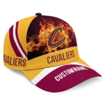 cleveland-cavaliers-cap-customized-blazing-fire-wine-best-selling.webp