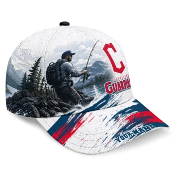 Cleveland Guardians Cap - Custom Photo Realistic Navy Blue White