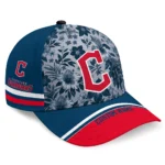 cleveland-guardians-cap-customized-tropical-floral-navy-blue-best-selling.webp