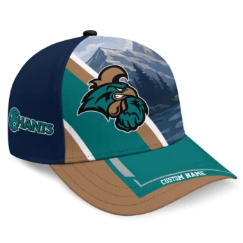 Coastal Carolina Chanticleers Cap - Personalized Diagonal Slash Green
