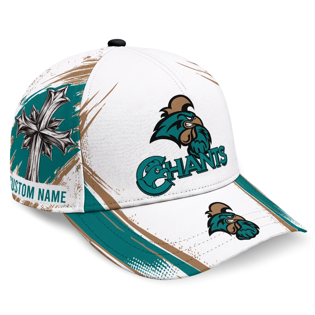 coastal-carolina-chanticleers-cap-personalized-grunge-cross-green-white-best-selling.webp coastal carolina chanticleers cap personalized grunge cross green white best selling