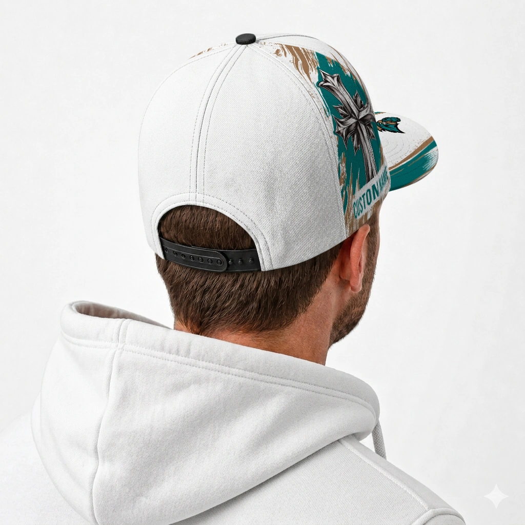 coastal-carolina-chanticleers-cap-personalized-grunge-cross-green-white-latest-model.webp