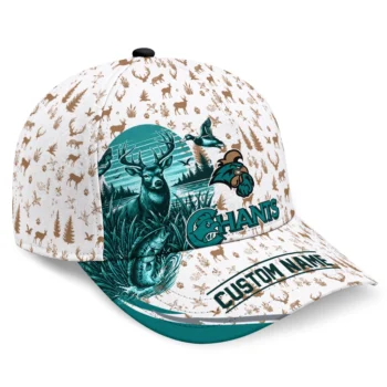 Coastal Carolina Chanticleers Cap - Personalized Toile Pattern Green White