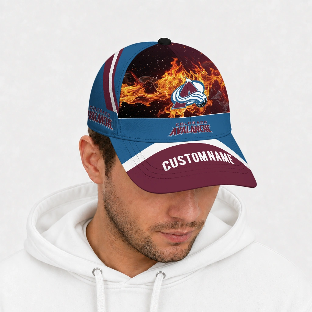 colorado-avalanche-cap-custom-blazing-fire-burgundy-new-arrival.webp