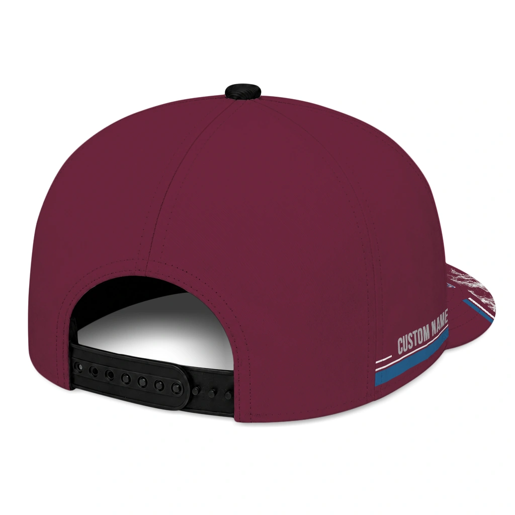 colorado-avalanche-cap-customized-smoke-flames-burgundy-fashion-forward.webp