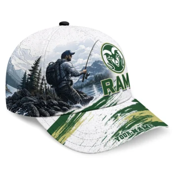 Colorado State Rams Cap - Personalized Photo Realistic Green White