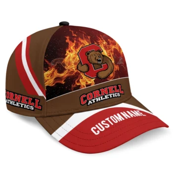 Cornell Big Red Cap - Customized Blazing Fire Red