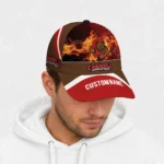 cornell-big-red-cap-customized-blazing-fire-red-best-selling.webp