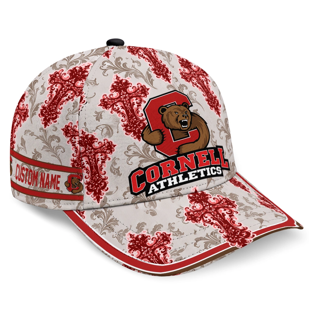 cornell-big-red-cap-customized-damask-pattern-red-white-best-selling.webp cornell big red cap customized damask pattern red white best selling