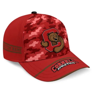 Cornell Big Red Cap - Customized Pixel Camo Red