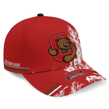 Cornell Big Red Cap - Customized Smoke Flames Red