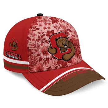 Cornell Big Red Cap - Customized Tropical Floral Red