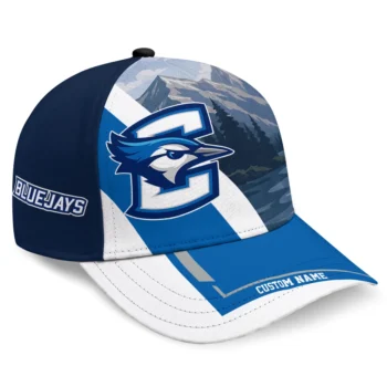 Creighton Bluejays Cap - Custom Diagonal Slash Blue