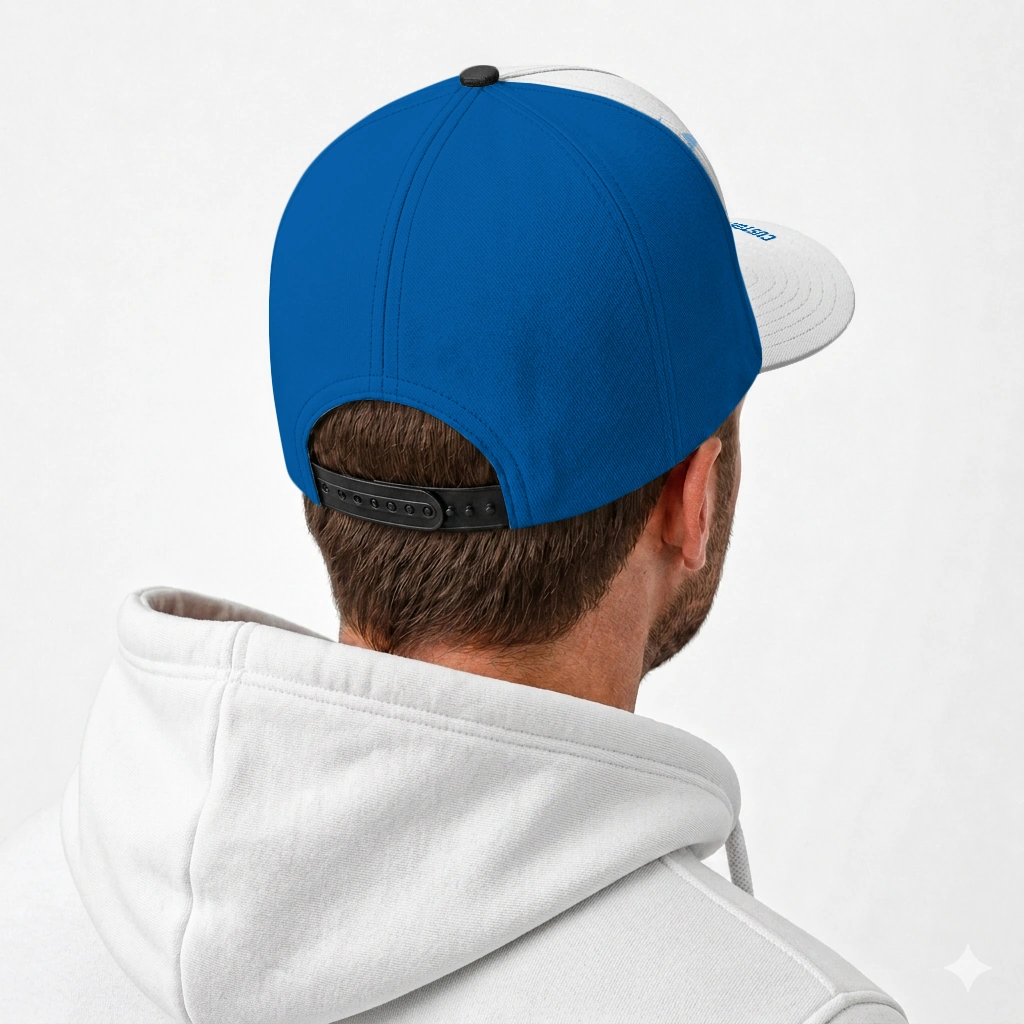 creighton-bluejays-cap-custom-flat-illustration-blue-white-latest-model.webp