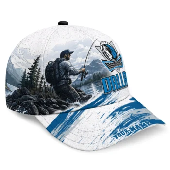 Dallas Mavericks Cap - Customized Photo Realistic Blue White