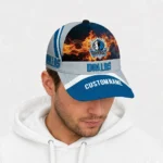 dallas-mavericks-cap-personalized-blazing-fire-blue-best-selling.webp