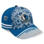 dallas-mavericks-cap-personalized-tropical-floral-blue-best-selling.webp