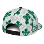dallas-stars-cap-custom-damask-pattern-green-white-best-selling.webp