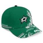 dallas-stars-cap-custom-smoke-flames-green-best-selling.webp