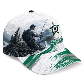 Dallas Stars Cap - Customized Photo Realistic Green White