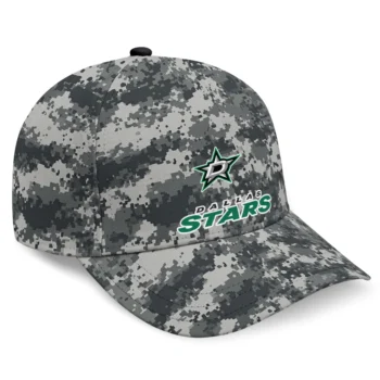 Dallas Stars Cap - Personalized Digital Camo Gray