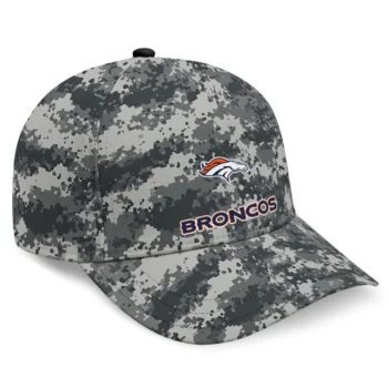 Denver Broncos Cap - Custom Digital Camo Gray