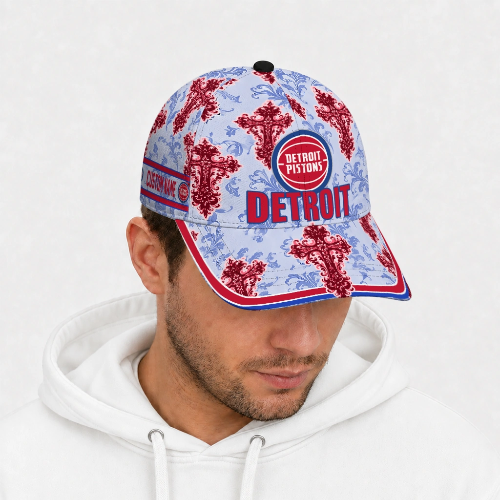 detroit-pistons-cap-personalized-damask-pattern-red-white-new-arrival.webp