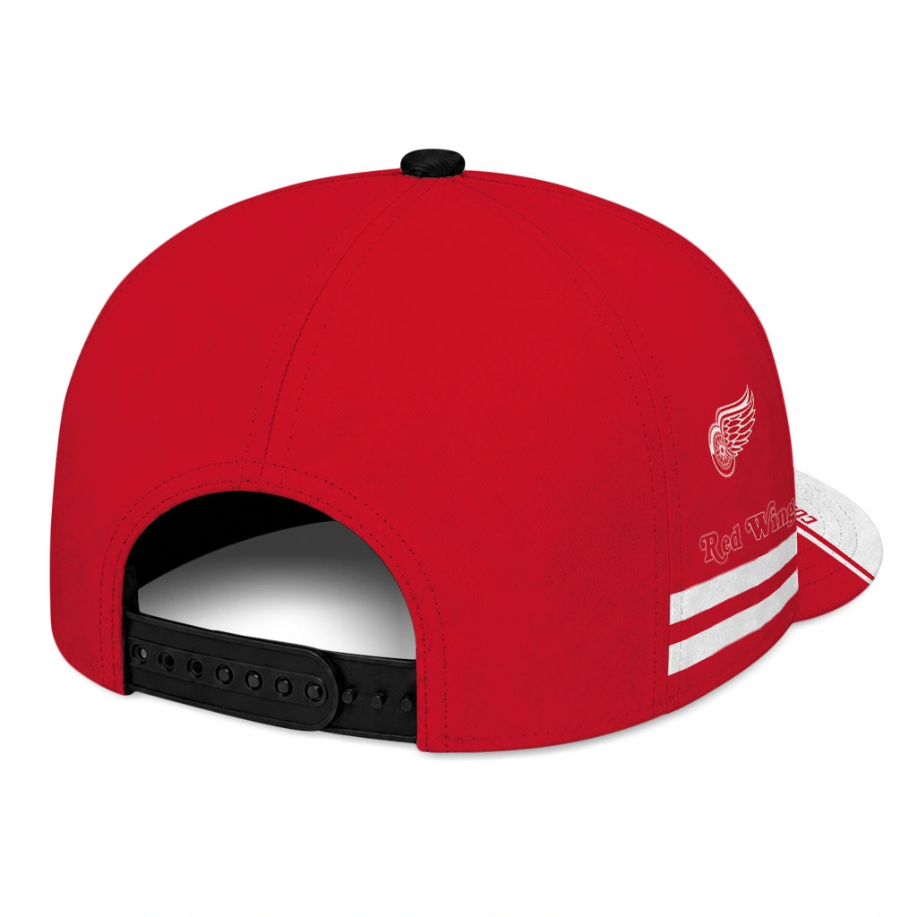 detroit-red-wings-cap-custom-tropical-floral-red-fashion-forward.webp