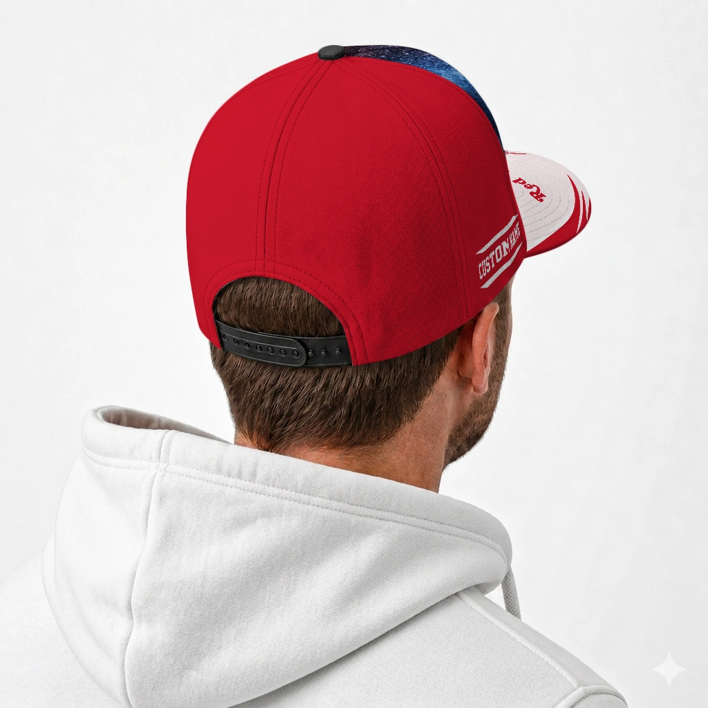 detroit-red-wings-cap-personalized-galaxy-nebula-red-latest-model.webp