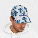 drake-bulldogs-cap-custom-damask-pattern-blue-white-best-selling.webp