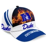duke-blue-devils-cap-personalized-blazing-fire-blue-best-selling.webp